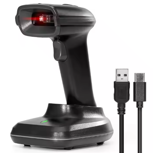 Rablik TechSet – 1D Wired Barcode Scanner (USB Interface, Plug & Play)