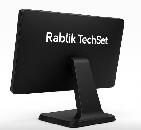 Rablik TechSet – 15.6" POS Touch Monitor with Pre-Installed Billing Software - Image 2