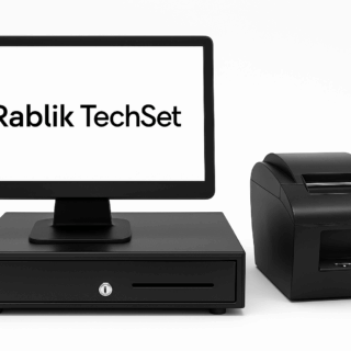 Rablik TechSet – Smart Billing Kit (POS + Thermal Printer + Cash Drawer)